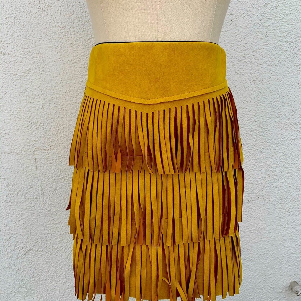 High waisted skirt